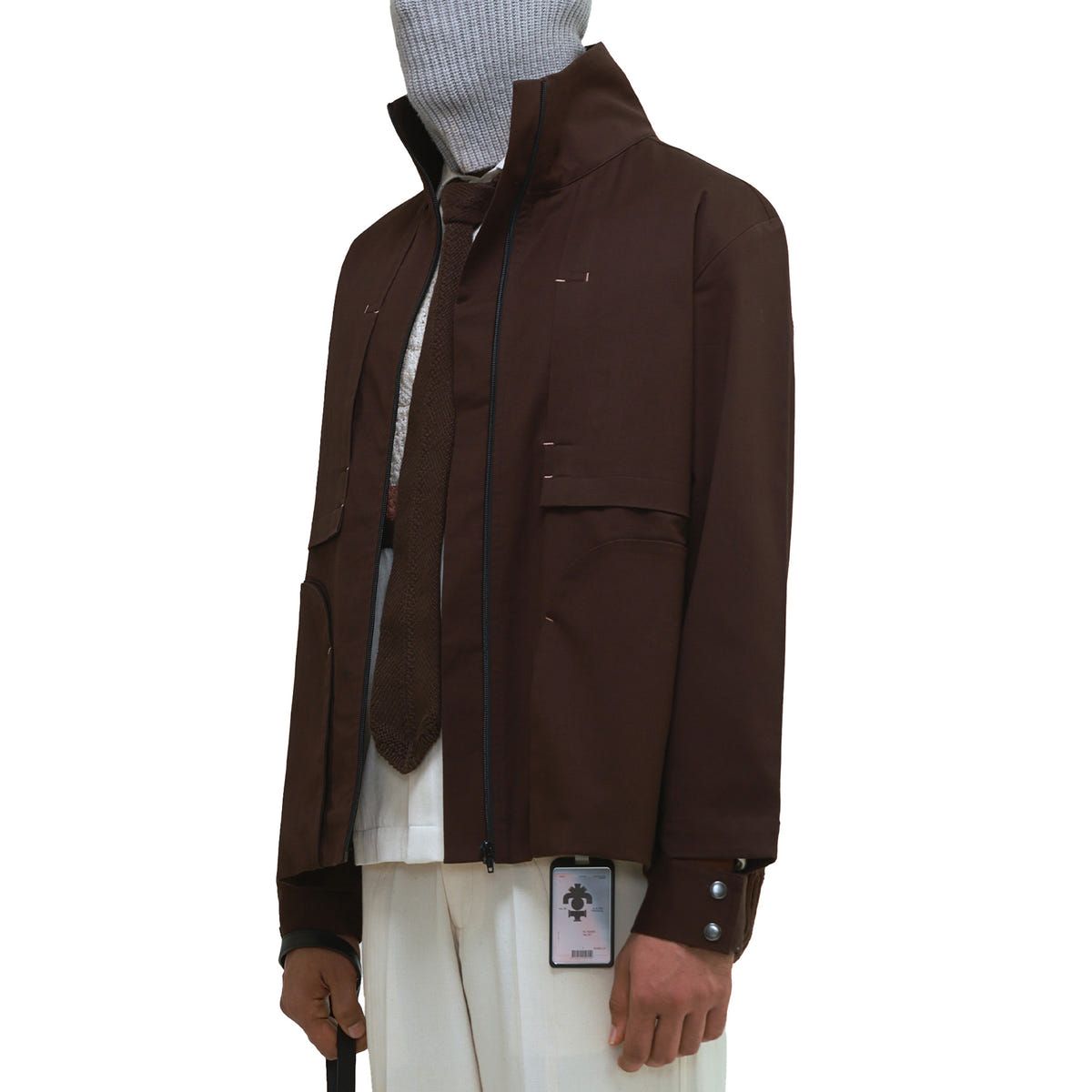 SYNOVIAL REGIMENT JACKET- DARK BROWN - image 4