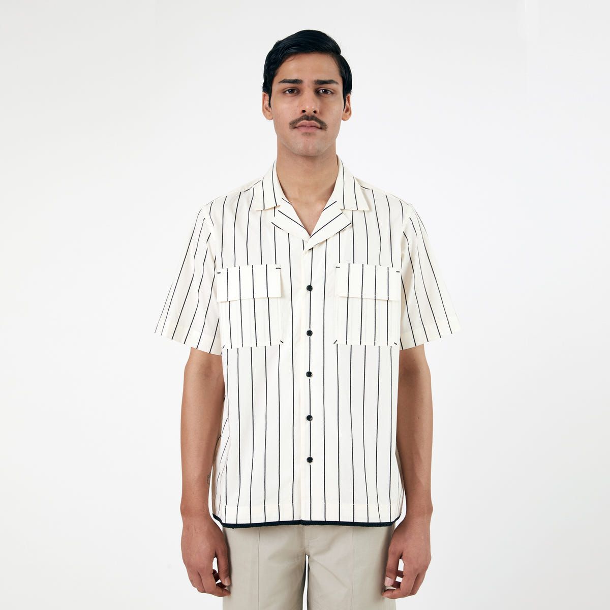 Regiment Striped Shirt- OW - image 1