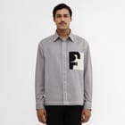 HandKnit Patch Pocket Shirt- GR view 1