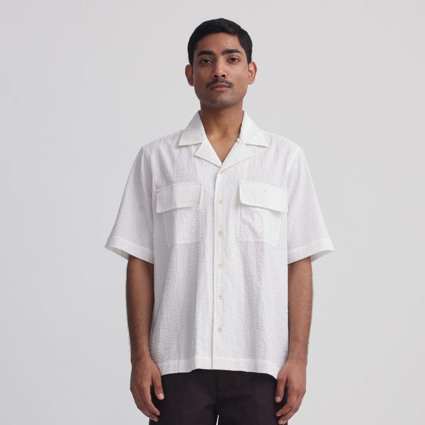 MARGN — Seersucker Regiment Shirt
