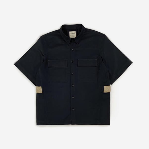MARGN — Applet Uniform Shirt- Black
