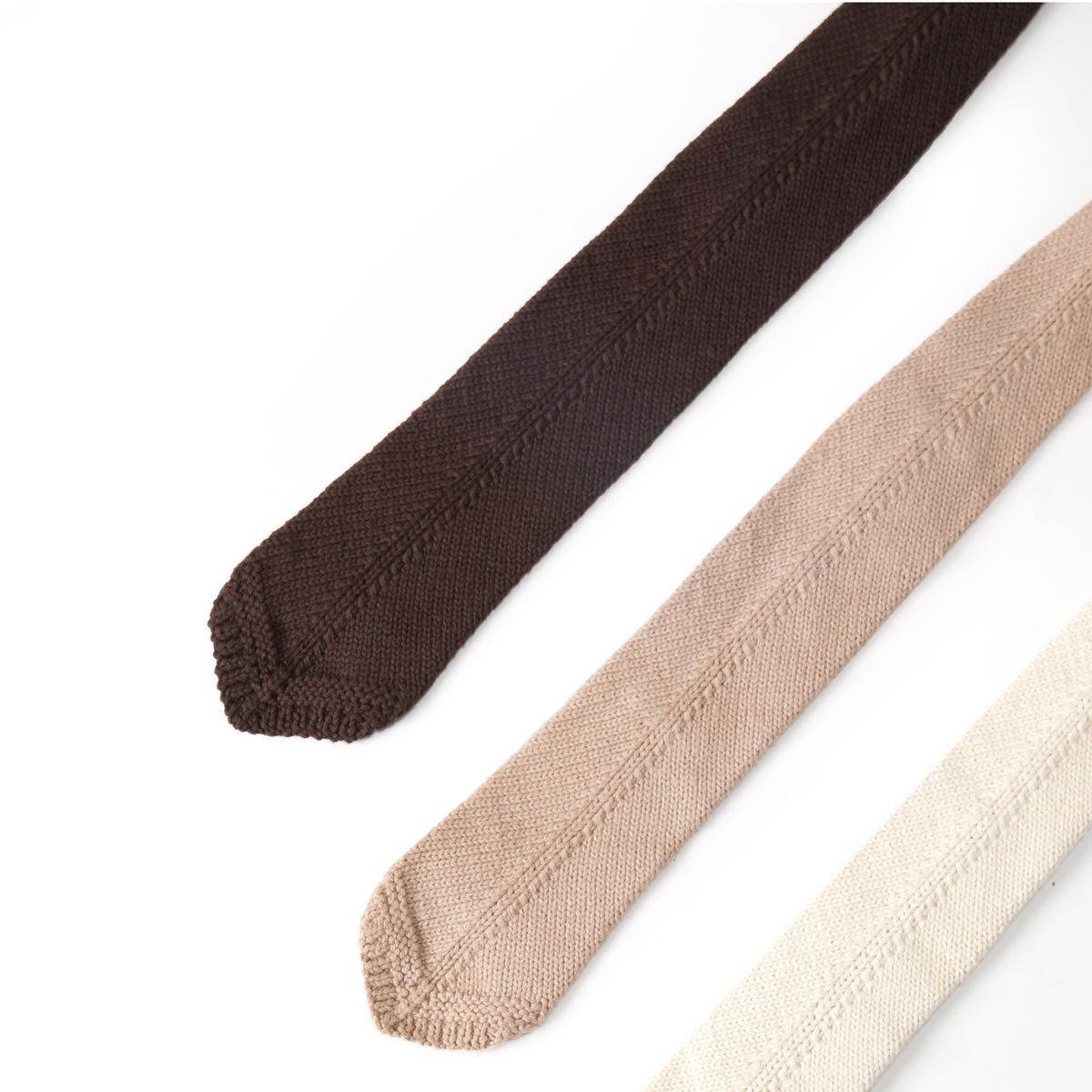 Handknit Ties- Set of 3 - image 3