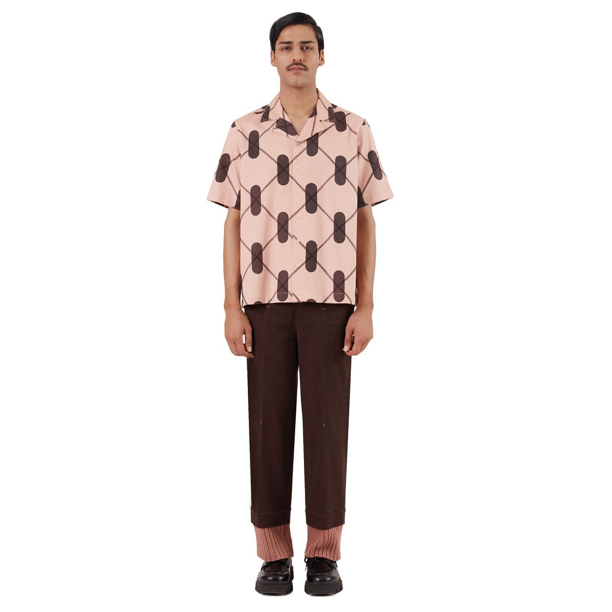 Regiment Knit Layered Pants - DB - image 5