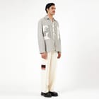 Collagen Overshirt 102- Gray view 5