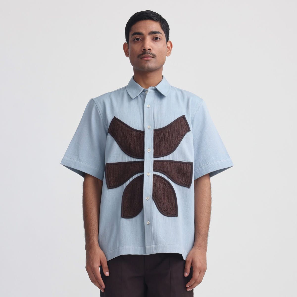 Vertebrae Symbolic Shirt- Sky Blue - image 1