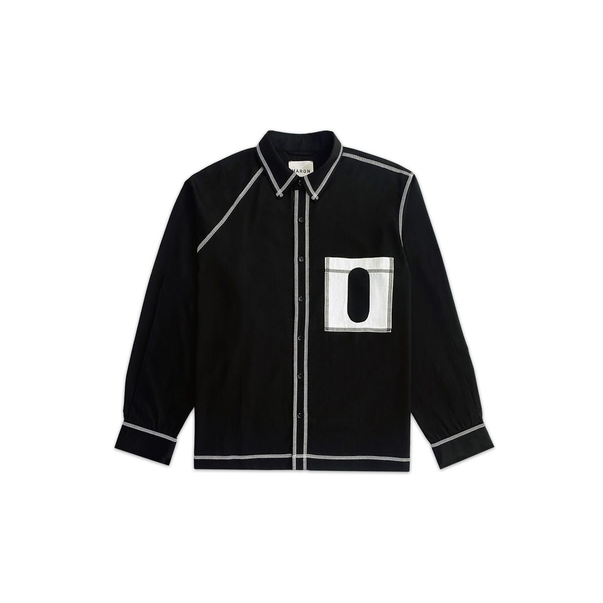 Canopy Denim Shirt- Full Sleeves- Black - image 1