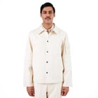 Elbow Overshirt- Off White view 1
