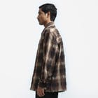 Medullary Ombre Checks Shirt - Brown view 2