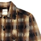 Medullary Ombre Checks Shirt - Brown view 5