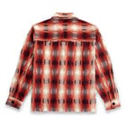Medullary Ombre Checks Shirt- Red view 5