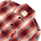 Medullary Ombre Checks Shirt- Red view 6