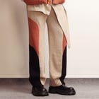 Nucleosome Handknit Trousers- Orange view 1