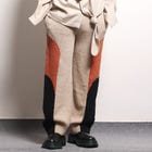 Nucleosome Handknit Trousers- Orange view 2