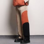 Nucleosome Handknit Trousers- Orange view 3