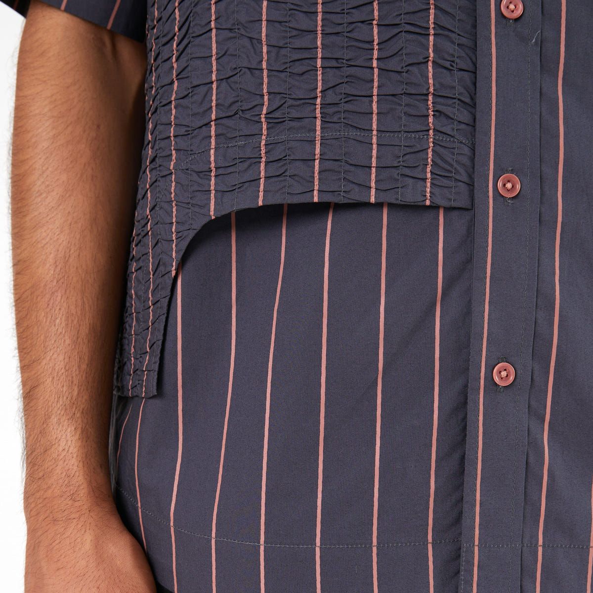 Collagen Striped Shirt - image 3