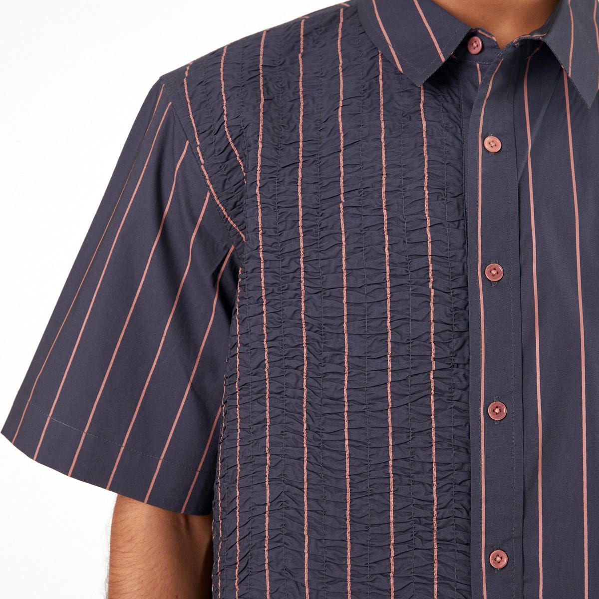 Collagen Striped Shirt - image 4