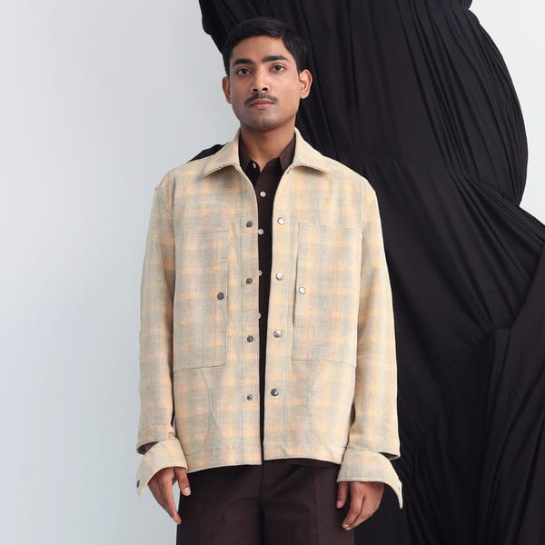 MARGN — Corduroy Checks Overshirt