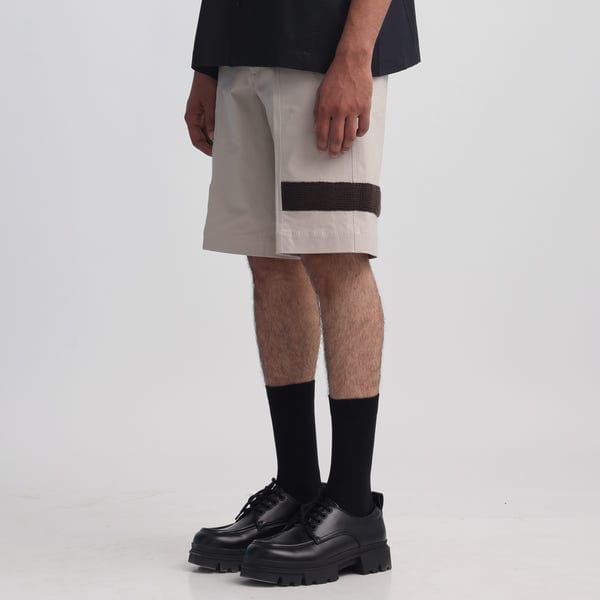 MARGN — Regiment Shorts- Beige