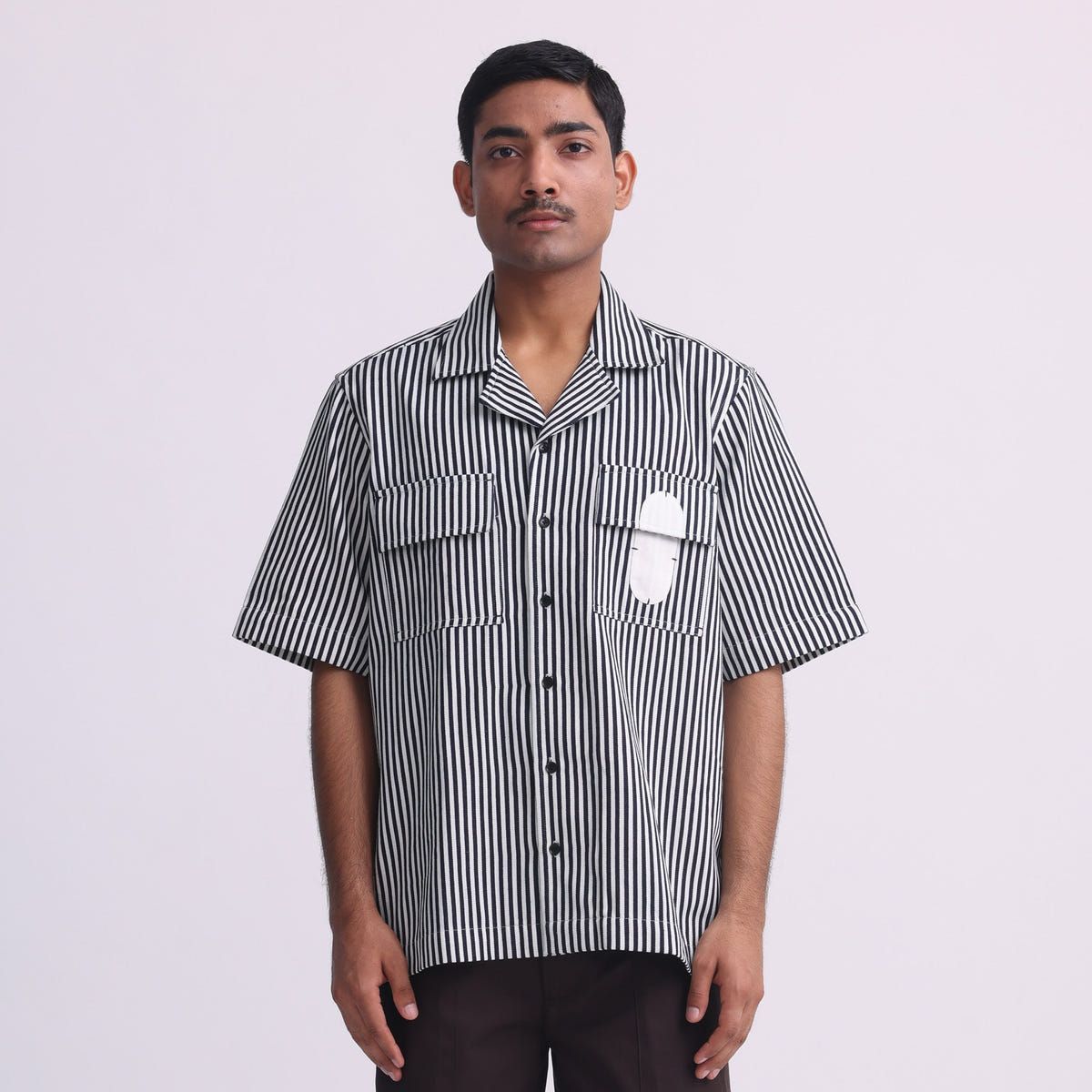 Striped Regiment Shirt - image 1