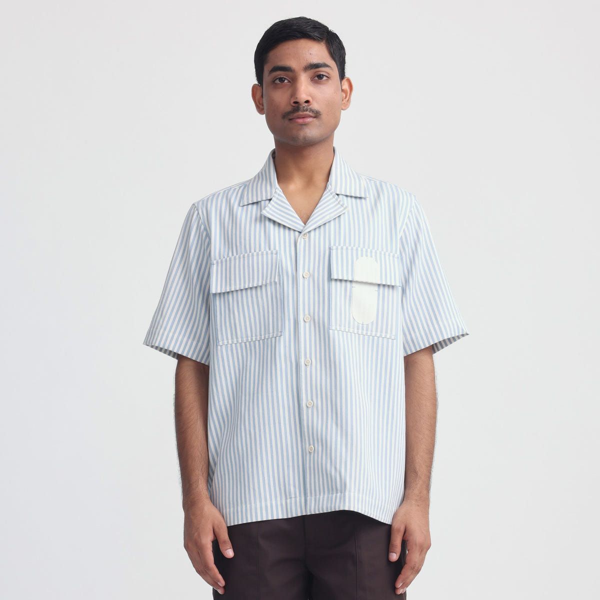 Striped Regiment Shirt - image 7