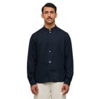 TENDON LINEN BLEND SHIRT- BL view 2