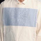 Epidermis Crochet Applique Vest - OW view 4