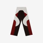Border Panelled Trousers-Red view 7
