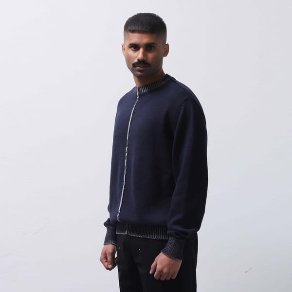 MARGN — Stem Pullover- Blue