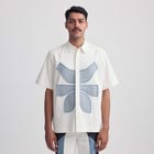 Vertebrae Symbolic Shirt- Off White BLUE view 1