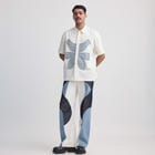 Vertebrae Symbolic Shirt- Off White BLUE view 4