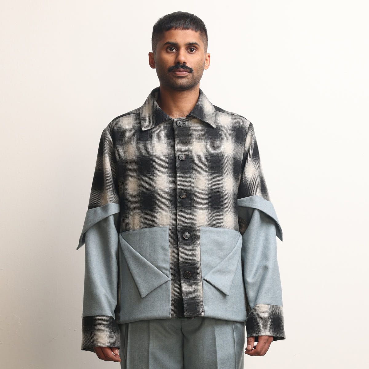 Apparatus Origami Jacket- Blue - image 1