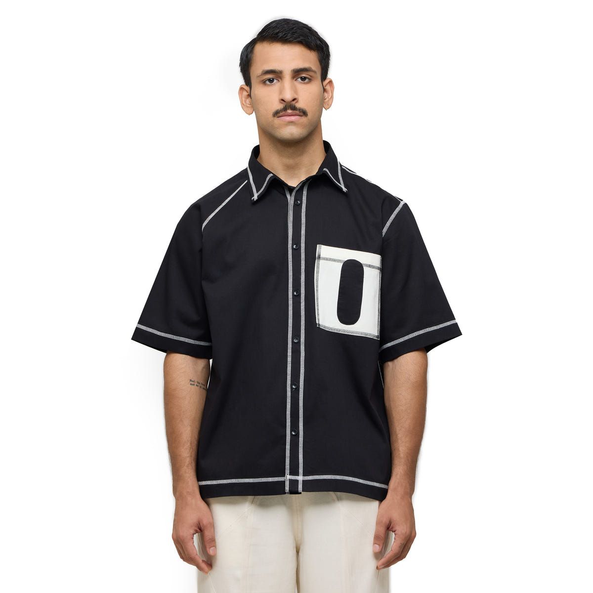 Canopy Denim Shirt- Black - image 3