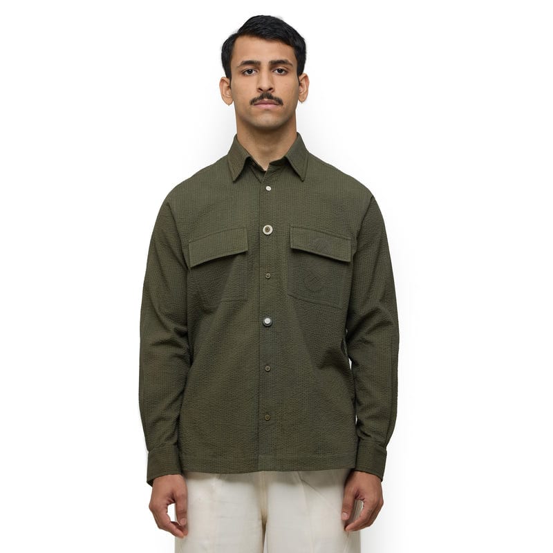 Kinesis Seersucker Shirt- OL