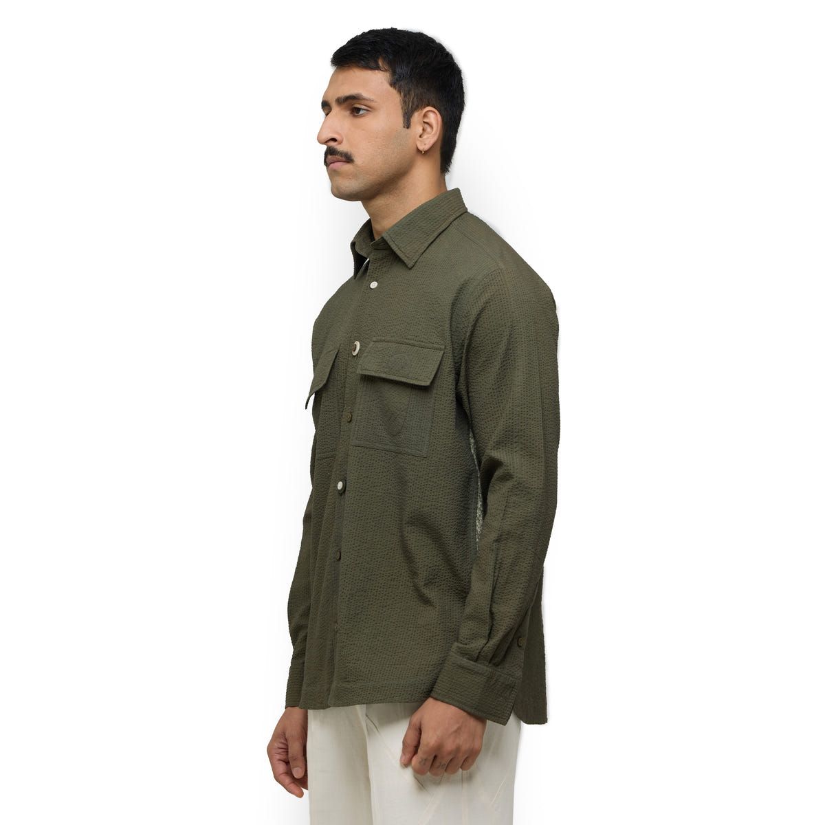 Kinesis Seersucker Shirt- OL - image 2