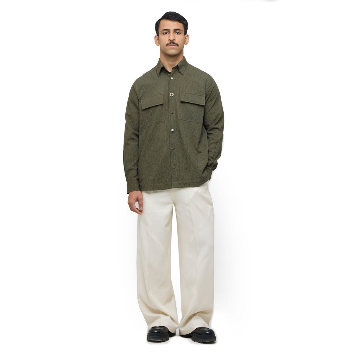 Kinesis Seersucker Shirt- OL - image 5