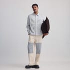 Epidermis Crochet Applique Trouser - OW view 5
