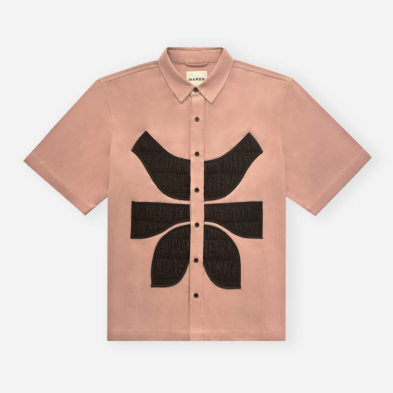 Vertebrae Shirt- SALMON