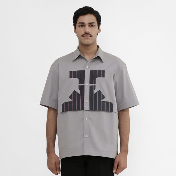 MARGN — Hydrant Applique Shirt- GR