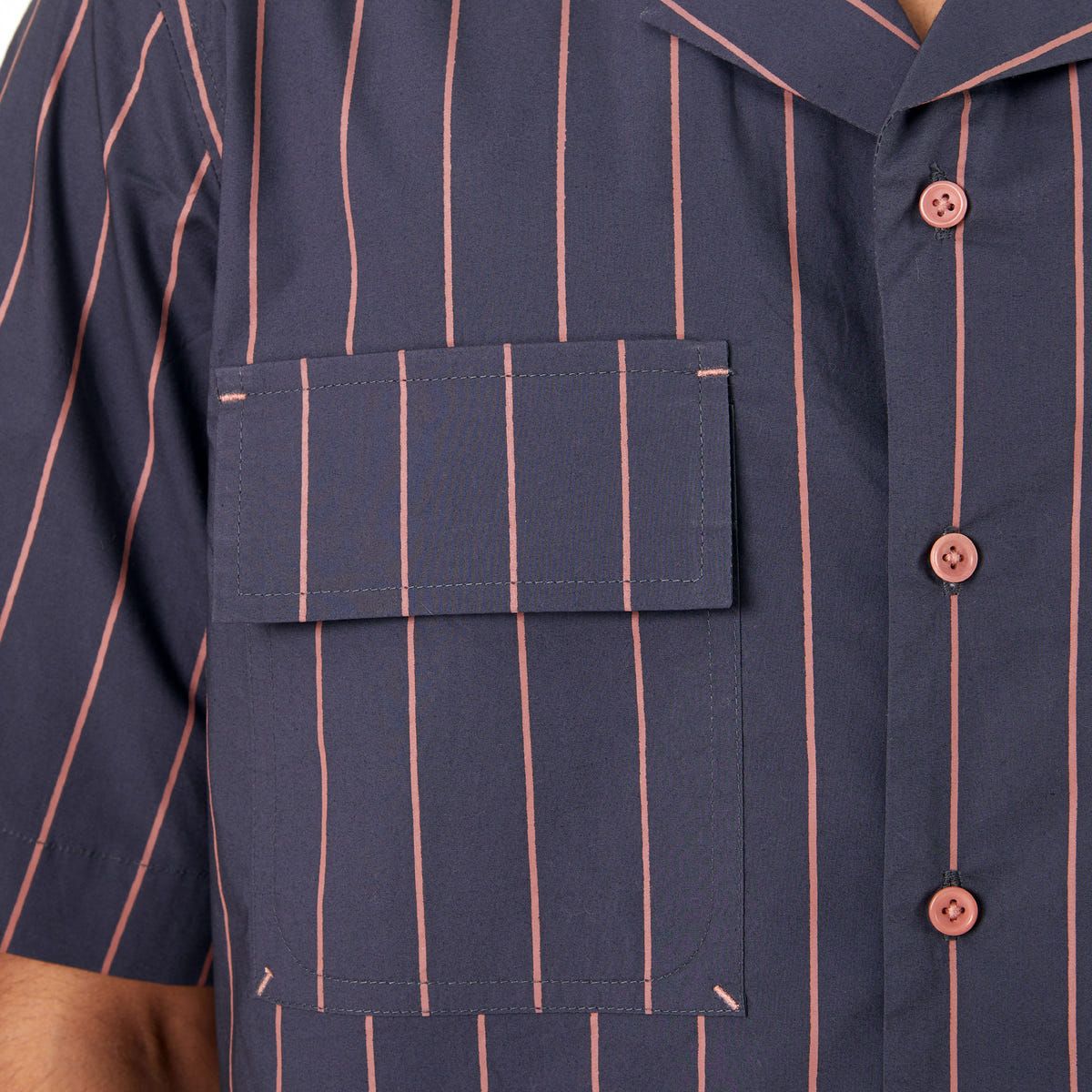Regiment Striped Shirt- GR - image 4