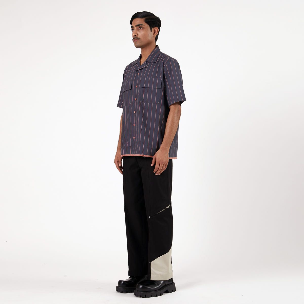 Regiment Striped Shirt- GR - image 6