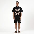 Vertebrae Co-ord Set- Black view 1