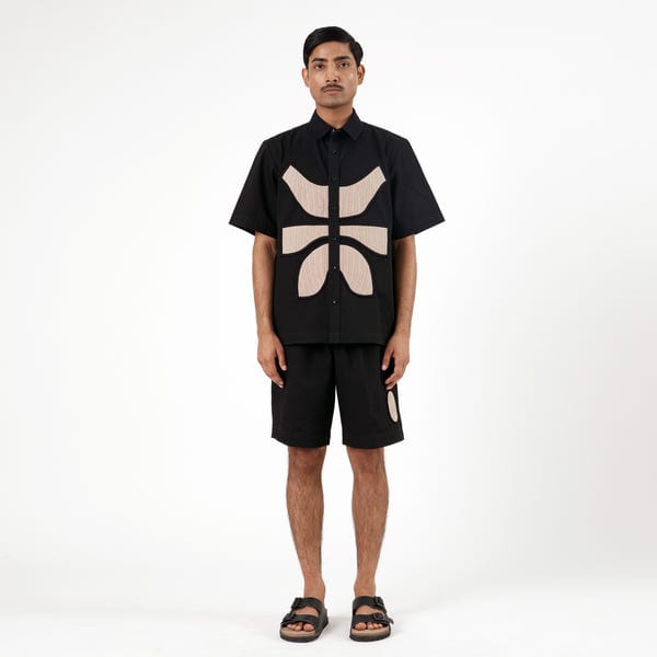 MARGN — Vertebrae Co-ord Set- Black