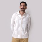 Nucleus Argyle Applique Shirt- Off White view 1