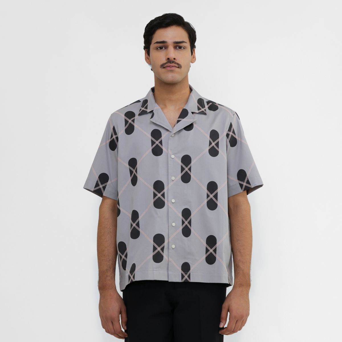 DNA Argyle Shirt - Grey - image 2