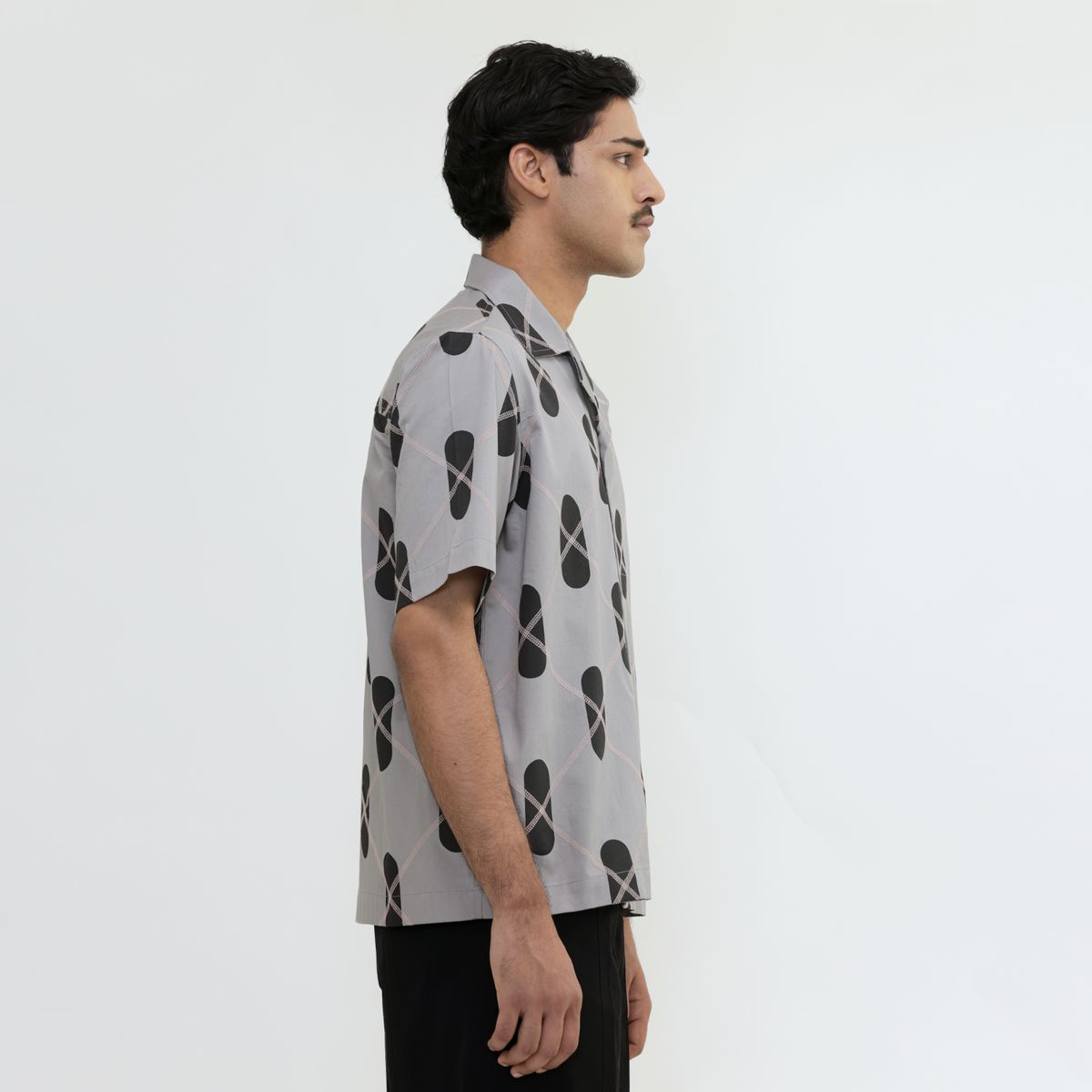 DNA Argyle Shirt - Grey - image 3