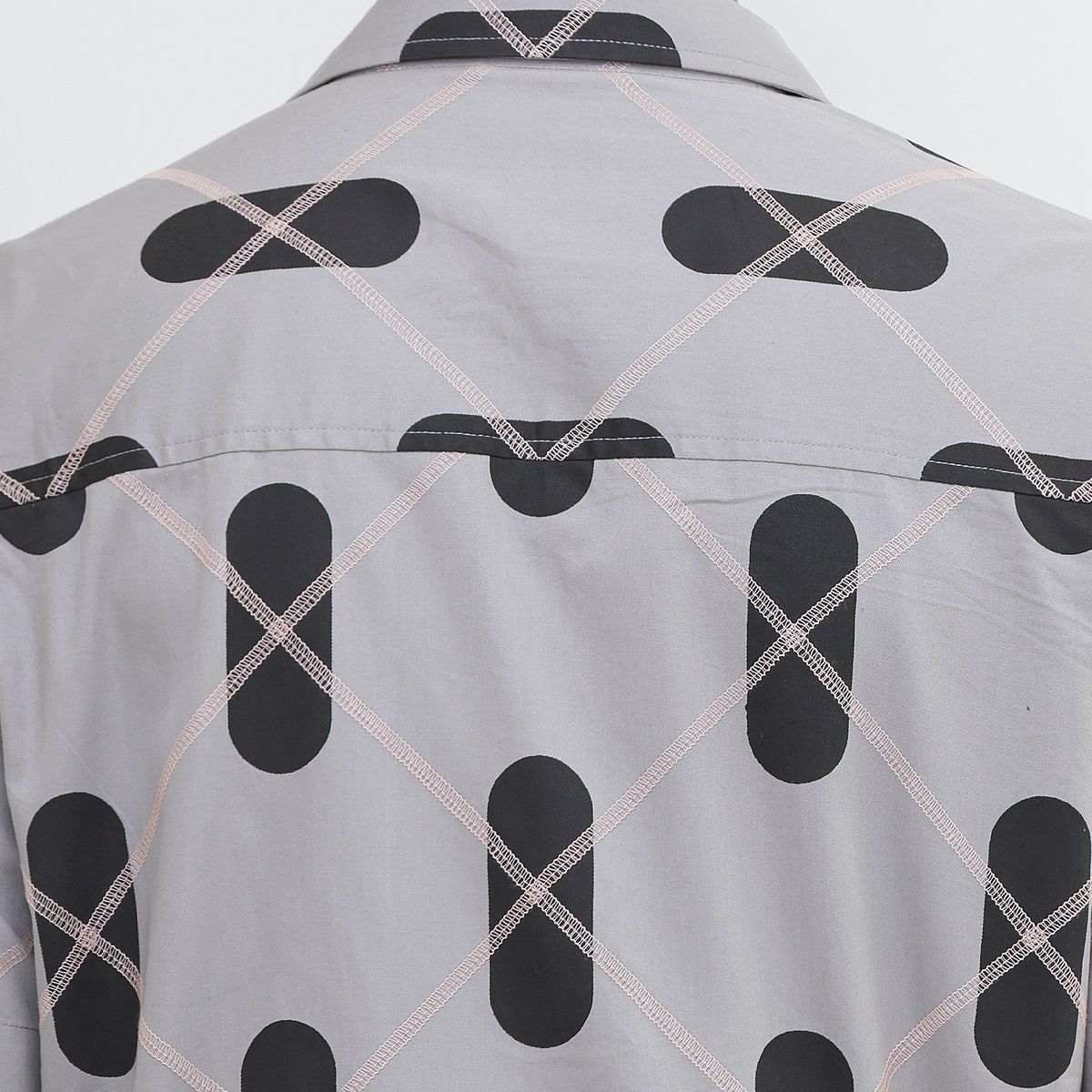 DNA Argyle Shirt - Grey - image 5