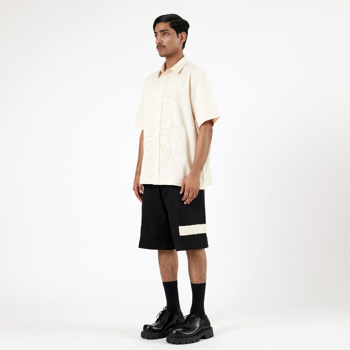 Hydrant Symbolic Applique Shirt-OW - image 6