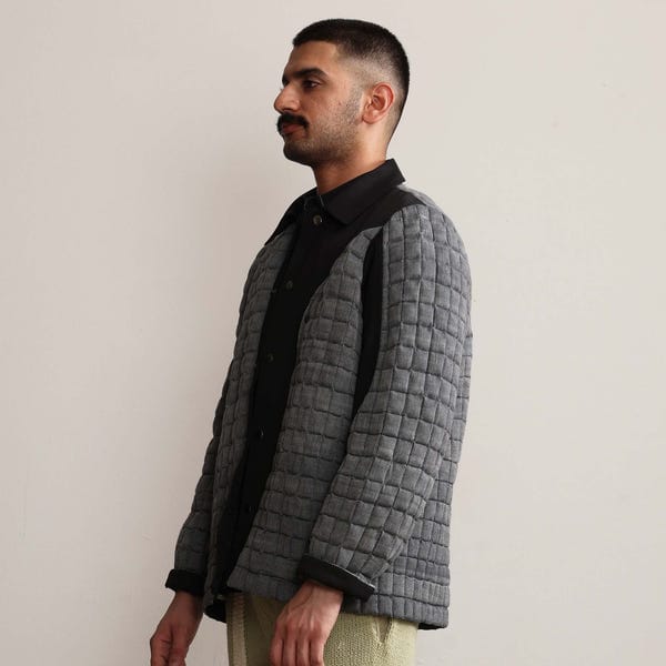 MARGN — Sujani Panelled Jacket - BL