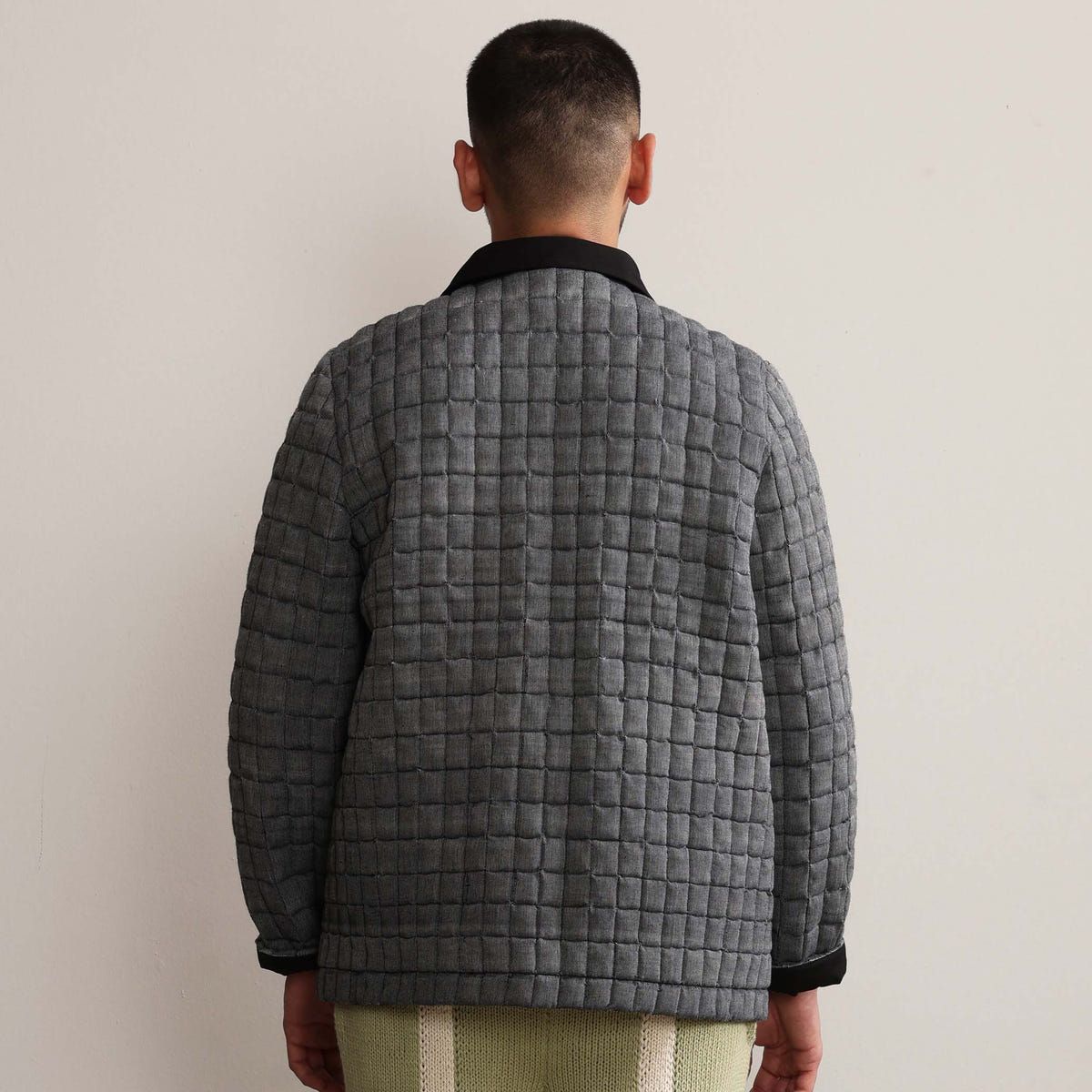 Sujani Panelled Jacket - BL - image 4