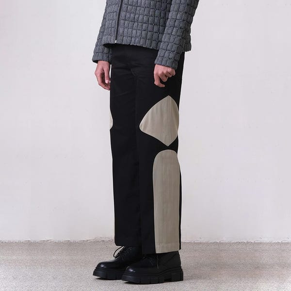 MARGN — Melanocytes Symbolic Cut Trousers
